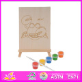 2014 neue Spiel Kinder Holz Farbe Kit, beliebte DIY Kinder Holz Farbe Kit Spielzeug, pädagogisches Baby Spielzeug Farbe Kit Set W03A048